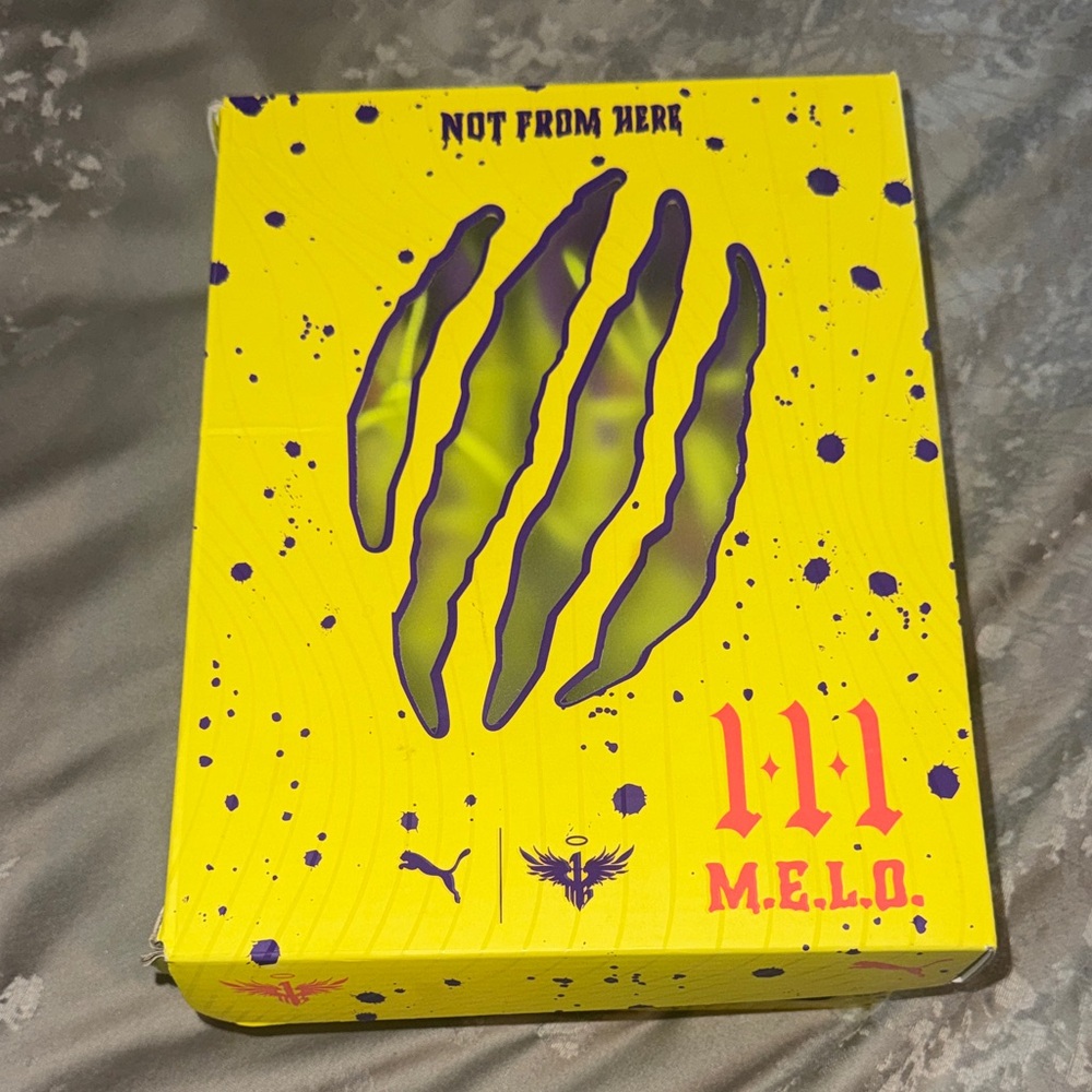 Puma Yellow and Purple M.E.L.O. Box size 1C